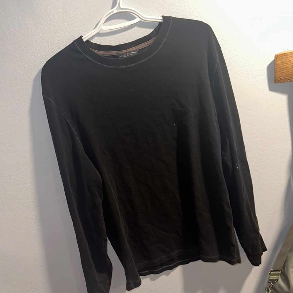 Banana Republic Black Long Sleeve Shirt
